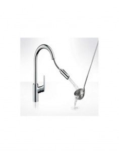 Grifo de fregadero Focus con mango extraíble 31815000 de Hansgrohe 2