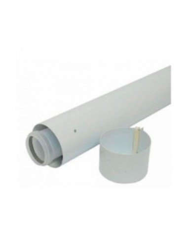 Tubo prolongación 60/100 X 1mt. para calderas de condensación de Vaillant