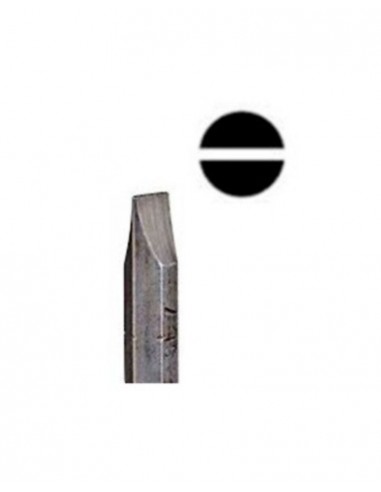 Destornillador aislado punta plana 0,5x3x100...