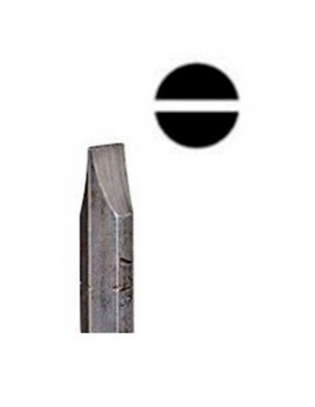 Destornillador aislado punta plana 0,6x3,5x100 9042110000 de Weidmuller