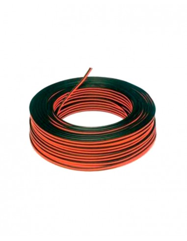 Cable paralelo rojo-negro 2x0,75