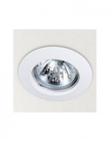 Aro halógeno fijo redondo blanco de Arkoslight