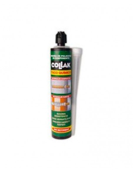 Poliéster taco químico 280ml de Collak