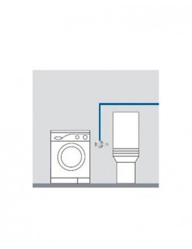 Llave combi de  escuadra + lavadora 1/2"X3/4"X3/8" de Arco