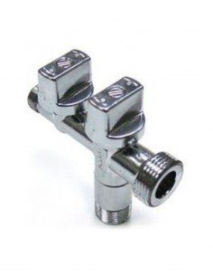 Llave combi de  escuadra + lavadora 1/2"X3/4"X3/8" de Arco 2