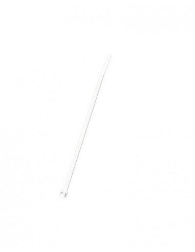 Brida blanca Unex 2221. 2.5mm x 101mm. Bolsa 200unds.