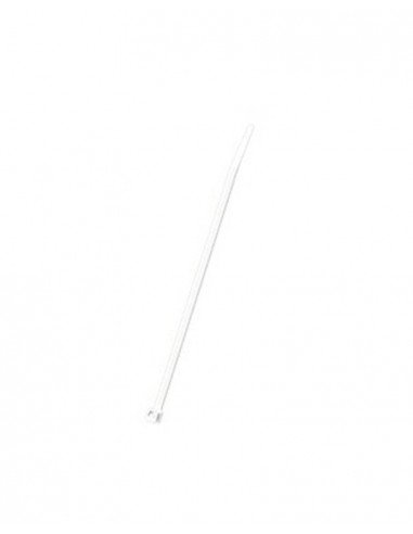 Brida blanca Unex 2233. 3.6mm x 142mm. Bolsa 100unds.