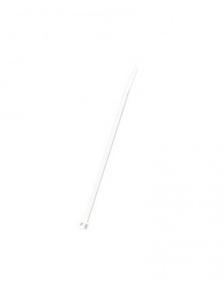 Brida blanca Unex 2271. 7.6mm x 218mm. Bolsa 100unds.