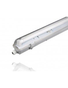 Carcasa estanca para tubo Led T8 de Roblan