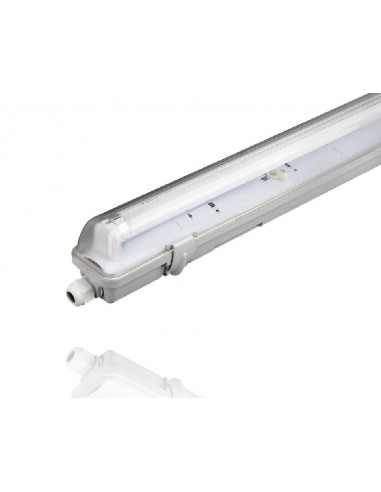 Carcasa estanca para tubo Led T8 de Roblan