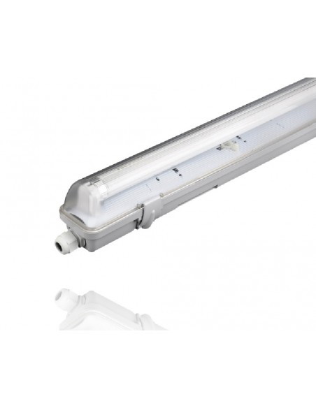 Carcasa estanca para tubo Led T8 de Roblan