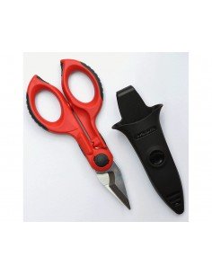 Tijera de electricista con funda y sistema de crimpado 16020-FA de Sofamel 2