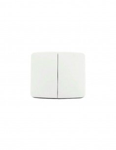 Tapa doble tecla Serie Arco de Niessen