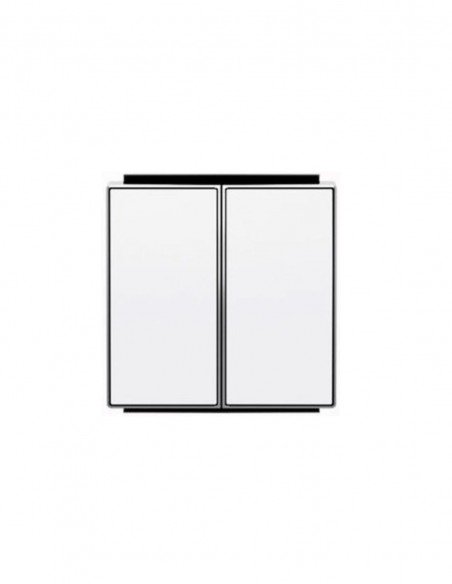 Tapa doble tecla Serie Sky de Niessen