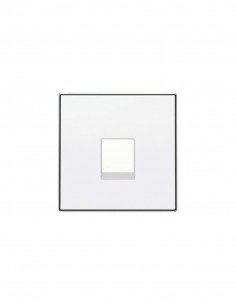 Tapa toma teléfono/informática Serie Sky de Niessen blanco