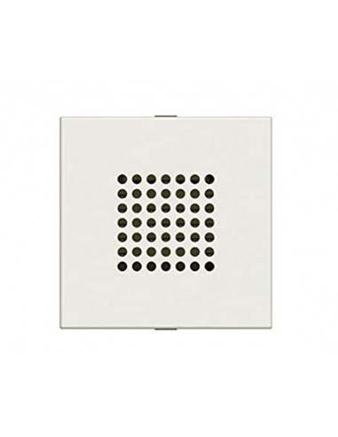 Zumbador 2 módulos Blanco N2219BL Serie Zenit Niessen