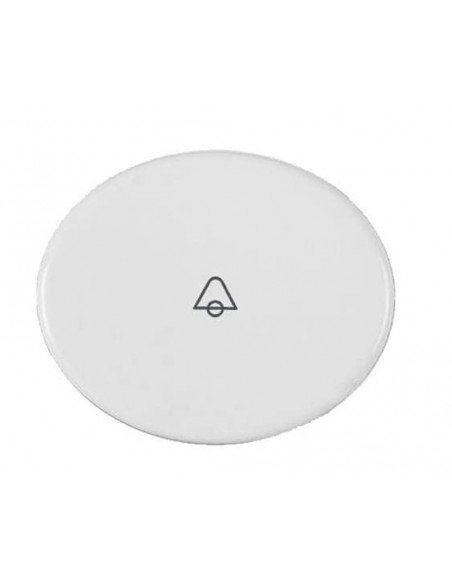 Tapa tecla pulsador timbre Blanco 5504BL Serie Tacto de Niessen