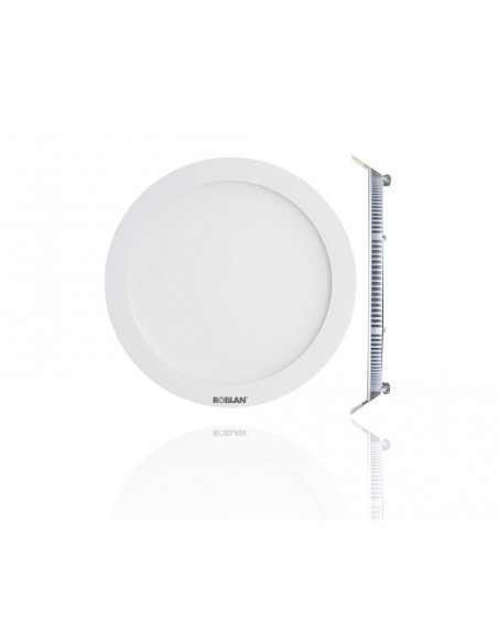 Downlight led circular extrafino SLIM empotrable de Roblan