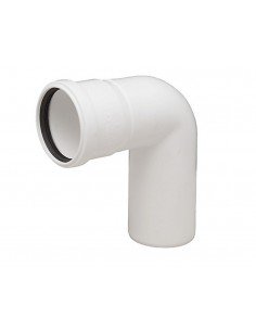 Codo MH de polipropileno para calderas de condensación de Dinak