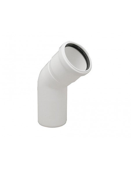 Codo MH de polipropileno para calderas de condensación de Dinak