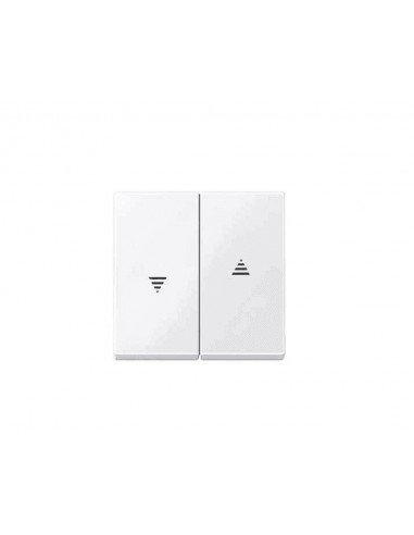 Tapa doble tecla persianas de Schneider