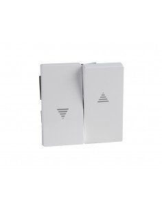 Tapa doble tecla persianas de Schneider 2