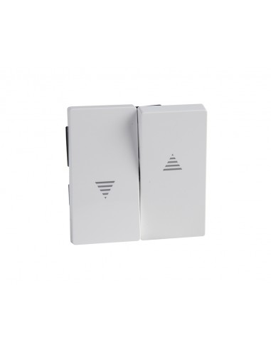 Tapa doble tecla persianas de Schneider