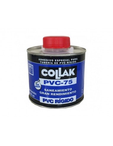Bote cola con pincel  500ml PVC-75 de Collak