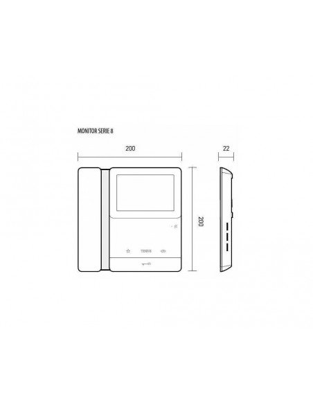 Monitor Color 2 Hilos Serie 8 374494 deTegui