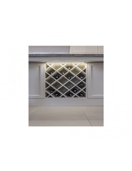 Perfil de superficie para tira led de Klus