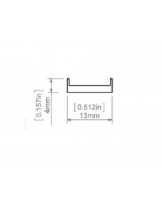 Difusor para perfiles Led HS de Klus 2