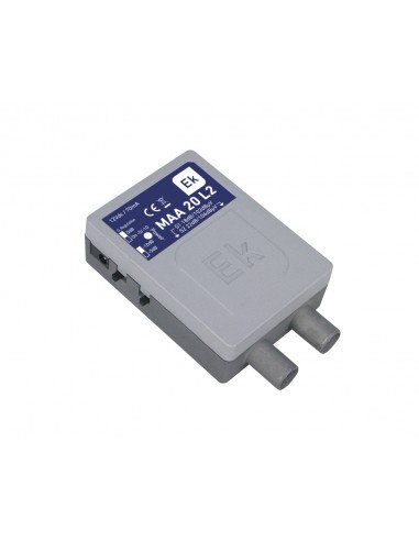 MAA 20 L2 amplificador de apartamento de 1 entrada y 2 salidas de Ekselan