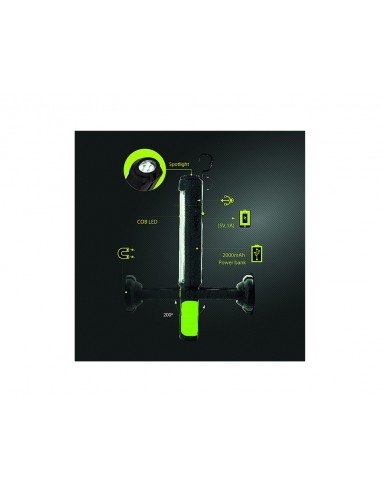 Linterna de trabajo Led recargable 5W 450Lm de Luceco