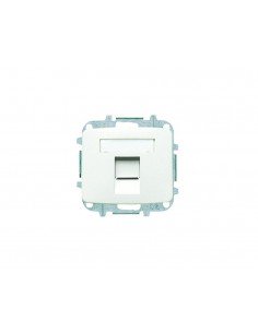 Tapa datos RJ45 Blanco Alpino Serie Arco de Niessen