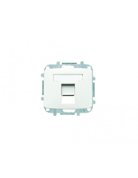 Tapa datos RJ45 Blanco Alpino Serie Arco de Niessen