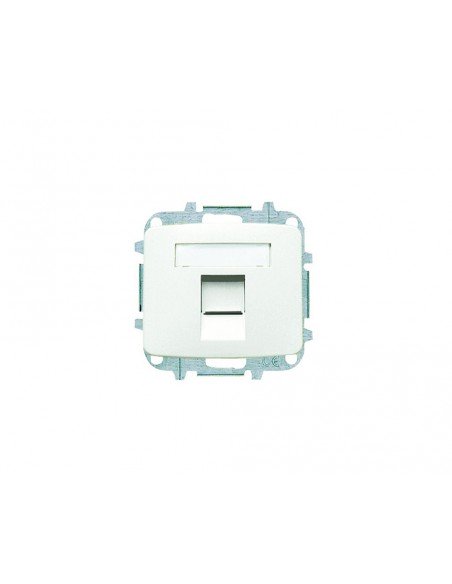 Tapa datos RJ45 Blanco Alpino Serie Arco de Niessen