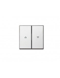 Tapa doble tecla persianas Blanco 8244BA Serie Arco de Niessen