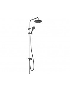 Set de ducha Negro Vernis Blend Showerpipe 200 1 jet EcoSmart Reno 26099670 de Hansgrohe