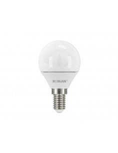 Bombilla Led ESFÉRICA 5W 6500K LEDA1505E14B de ROBLAN