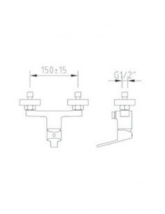 Grifo de ducha C1 99678 CABEL ONE 2
